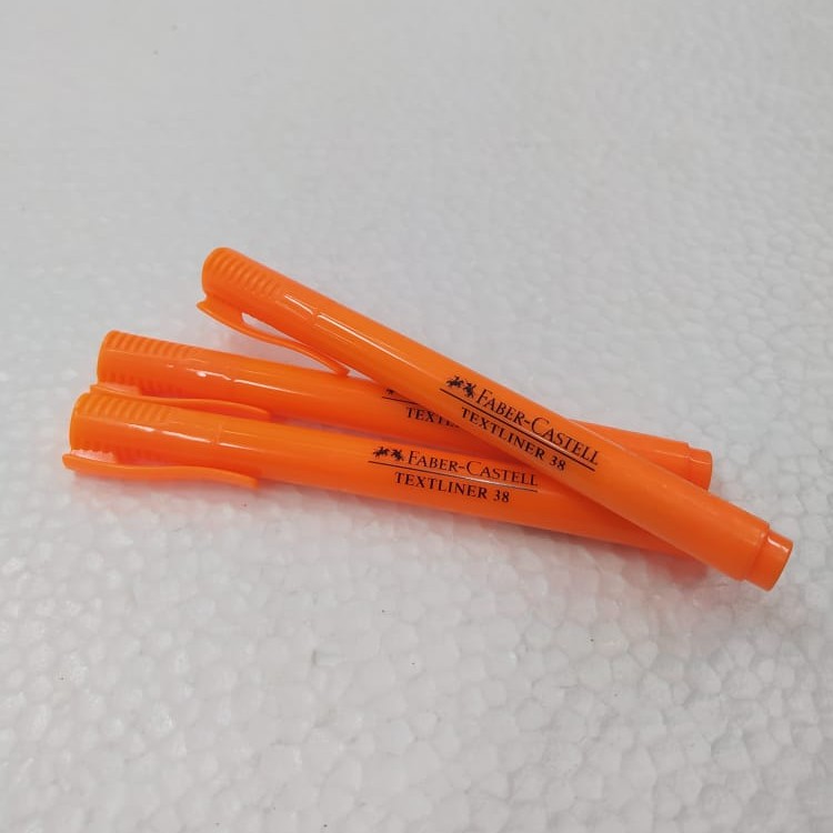 

FABER CASTELL TEXTLINER 38 TRANSLUCENT ORANGE 157715