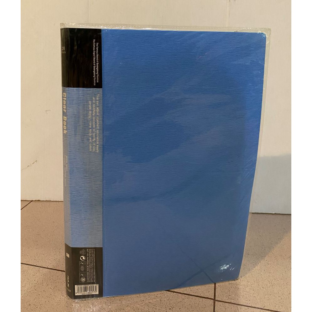 

Clear Holder Folio 20 lembar random warna