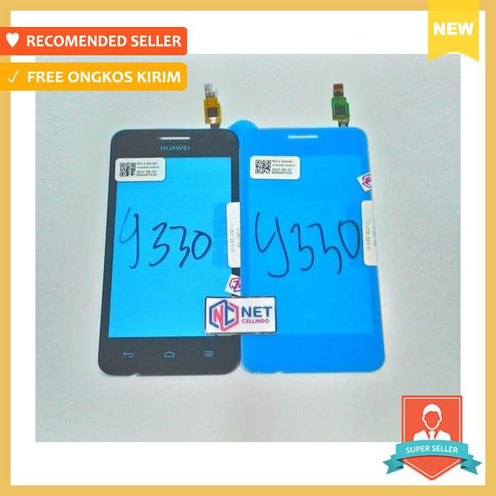 SPARE PART HANDPHONE - TOUCHSCREEN TS HUAWEI Y330 - KOMPONEN HANDPHONE