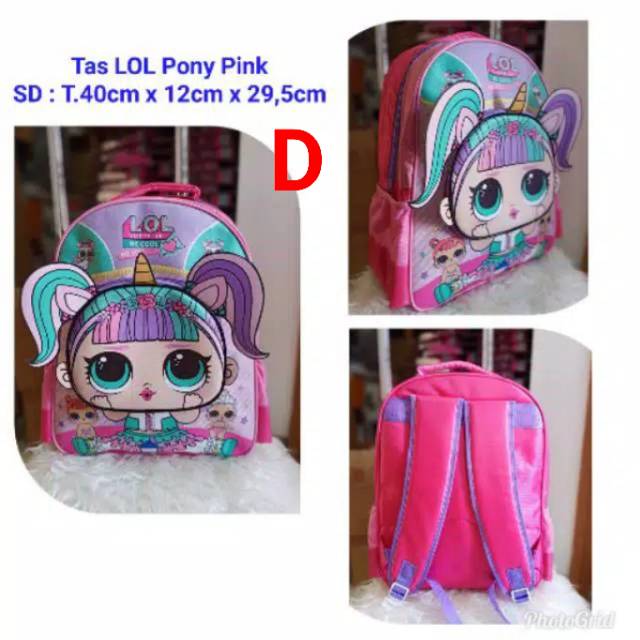 AS Tas Ransel anak perempuan TK dan SD