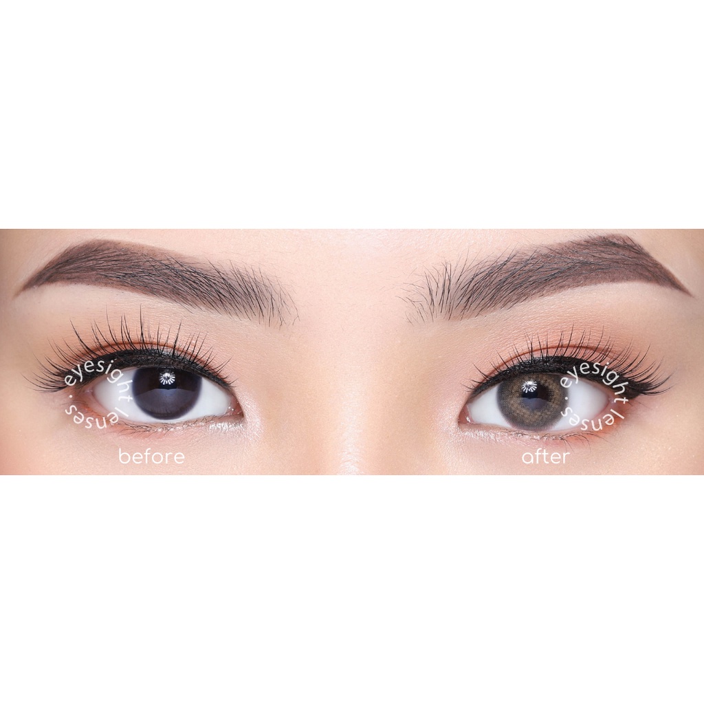 EYESIGHT LENSES Softlens Princess Idol Desire Amber Gray (1pc/sebelah)