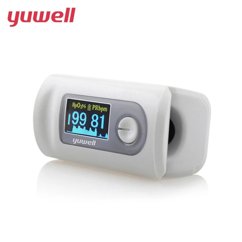 Oximeter Xiaomi Yuwell Alat Pengukur Detak Jantung Kadar Oksigen Fingertip Pulse (ORIGINAL)