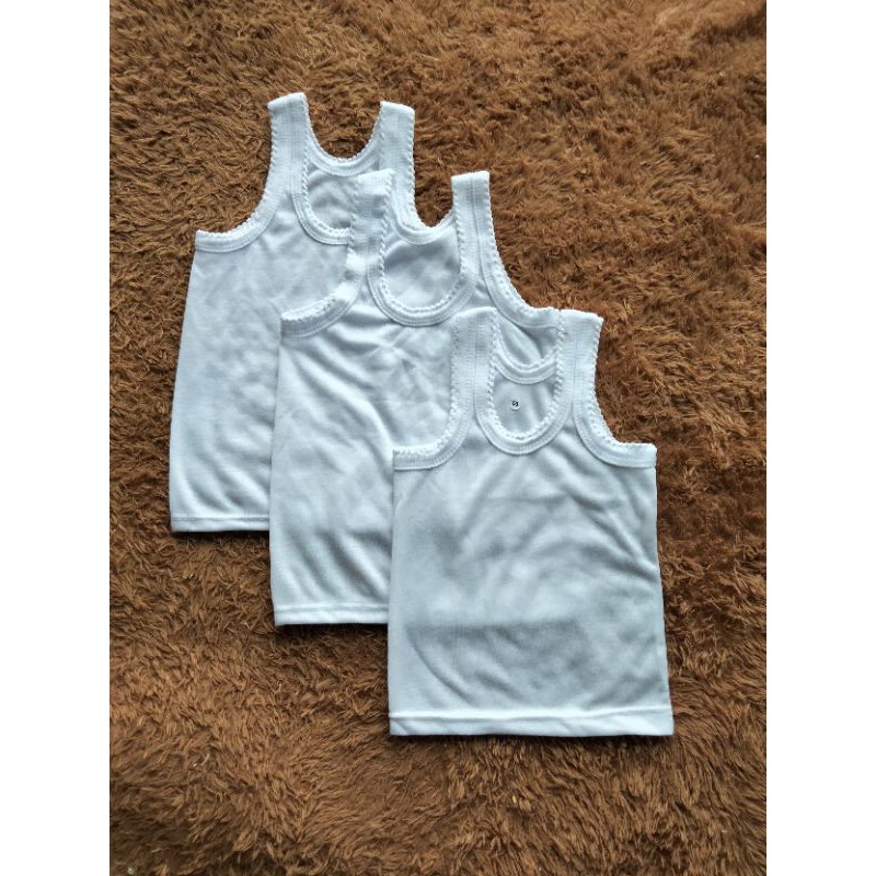 3 pcs singlet kaos dalam bayi/anak size S-XXL