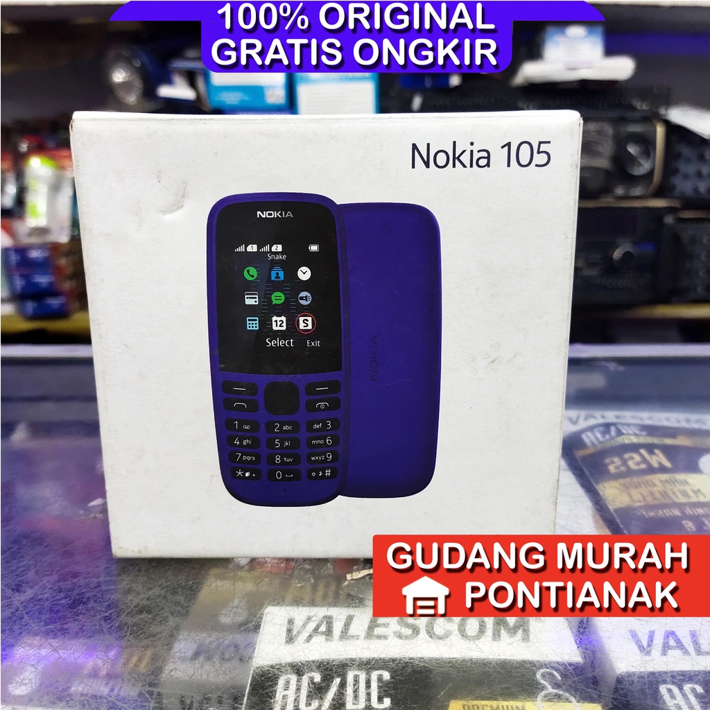 Nokia 105 4th edition Garansi resmi TAM 1 tahun