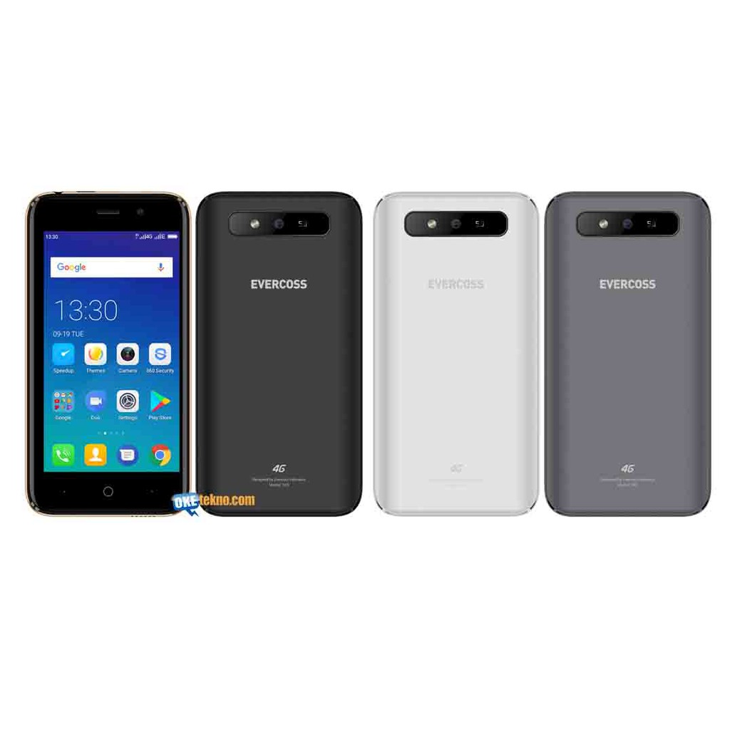 HP EVERCOSS 4G LTE S45 XTREAM 1 RAM 1GB/8GB 5MP CAMERA FACE UNLOCK DISPLAY 4,5 INCH ANDROID RESMI-3