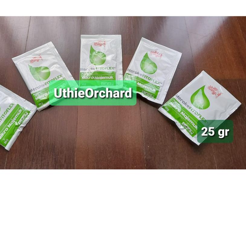 ♜ Meroke FITOFLEX (MerokeFITOFLEX) Pupuk Mikro Majemuk Sachet 25 g ➲