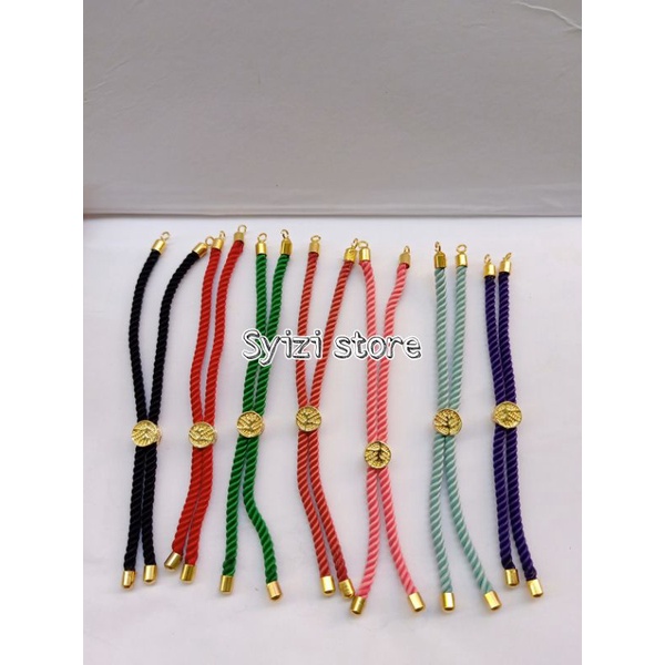 Gelang tali serut kait pandora plintir/ gelang tali plintir model kaitan