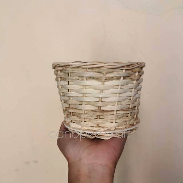 WADAH POT ROTAN DIAMETER 14 15 CM Shopee Indonesia WADAH POT ROTAN DIAMETER 14 15 CM Shopee Indonesia