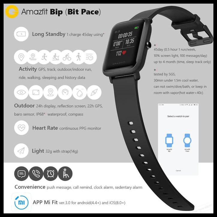 amazfit bip hijau
