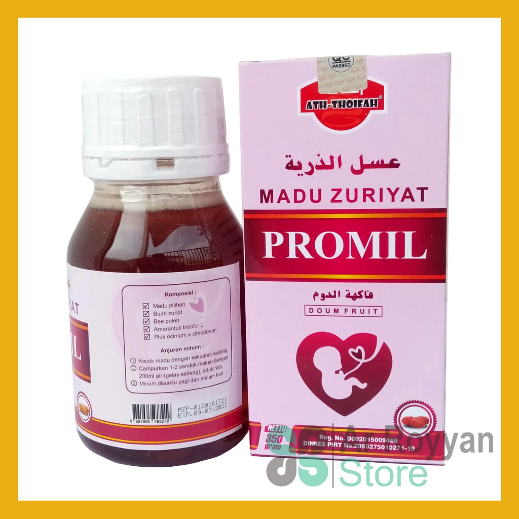 Madu Zuriat Zuriyat Promil / Madu Program Hamil Original  Murah Doumfruit  Ath-Thoifah 350gr-2