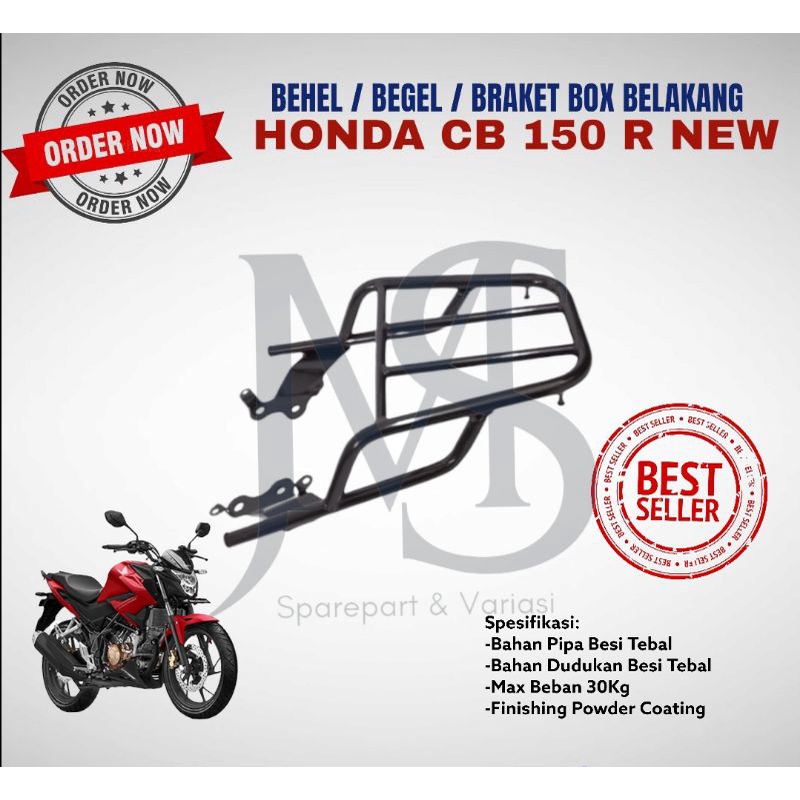 Bracket Breket Braket Brecket Behel Begel Planger Pangkon Belakang Braket Box Jok Belakang Sepeda Mo