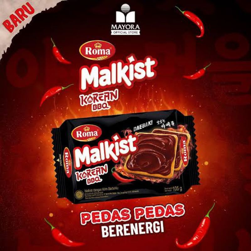 ROMA MALKIST KOREAN BBQ 105GR