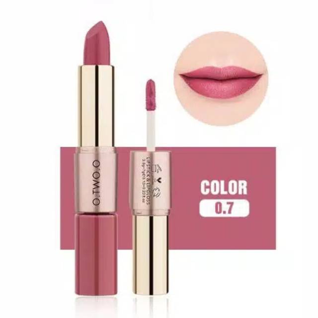 Bundara.id Ko-154 Lipstick Lipgloss Velvet Mate Otwoo long lasting