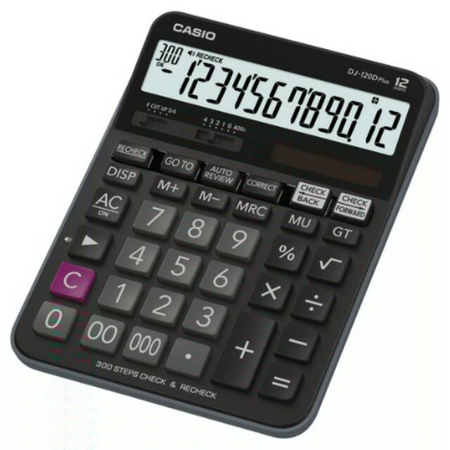 

Calculator CASIO DJ-120D Plus