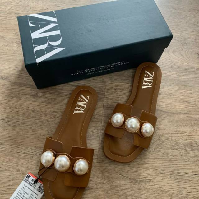 SANDAL WANITA ZARA ORIGINAL ZARA ori ZR 265SANDAL FLAT ZARA ORI  FLAT ZARA WANITA ORIGINAL