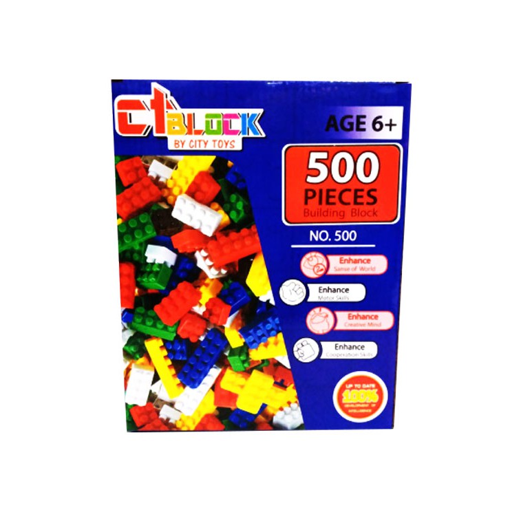 500 pcs classic lego compatible building blocks