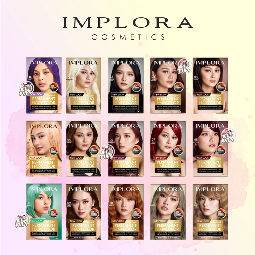 IMPLORA NEW HAIR COLOR PERMANENT