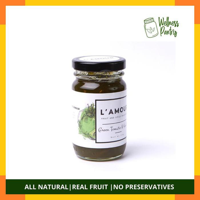 

L’amour Green Tomato & Vanilla Fruit Jam Selai Buah 140g