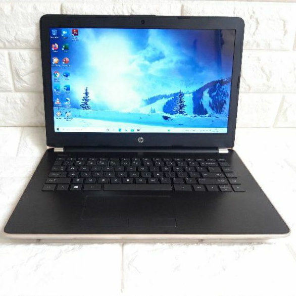 Laptop HP 14-bw501AU Amd A4-9120 R3 2.20GHz Ram 4GB Harddisk 500GB 2nd