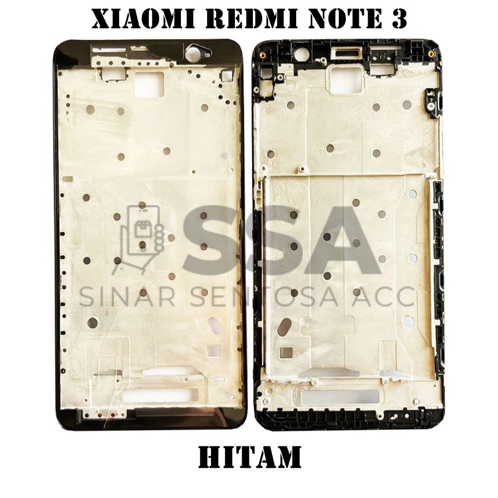 Tulang Tengah Middle Frame LCD Xiaomi Redmi Note 3 Original 100% Tulang Casing Bezel Bezzel Bazel Handphone HP Ori Original Awet Murah Note3