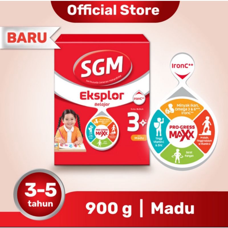 SGM 3+ MADU 900 gr