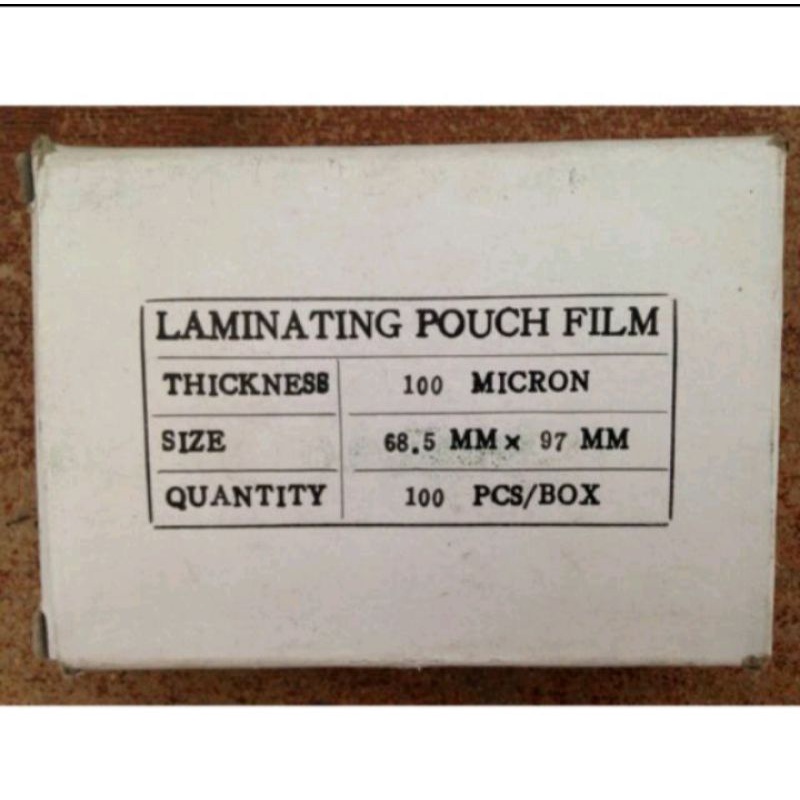 

Plastik Laminating KTP - Laminating Film #Best Product & High Quality