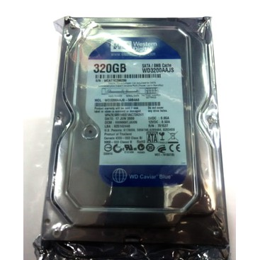 HARDISK WDC 320GB SATA BLUE  HDD  PC
