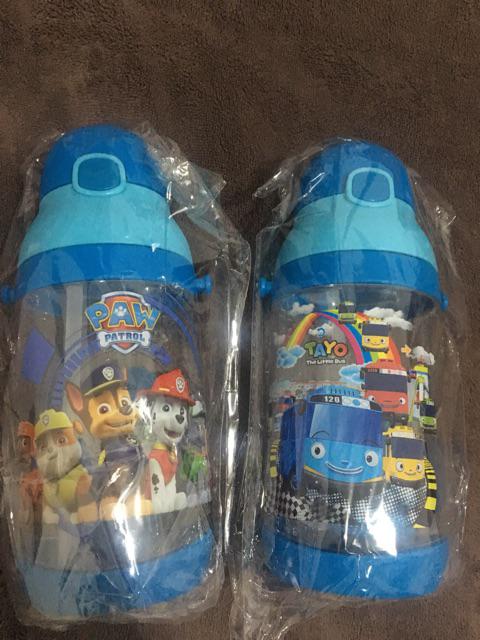 Botol Minum Karakter Anak T7001 Paw Patrol, Tayo, Little Pony, Unicorn, Lol, Thomas And Friends 350m