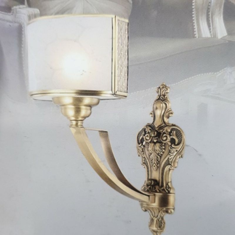 LAMPU DINDING TEMBAGA CLASIC KLASIK 1 LAMPU