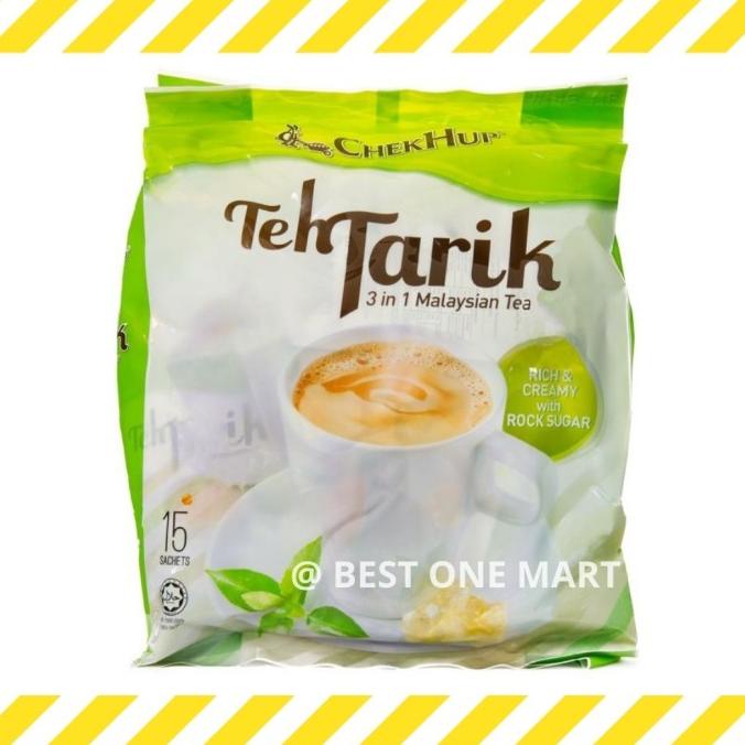 

(BISA COD) Chek Hup 3 in 1 Teh Tarik Malaysia / Check Hup Milk Tea Wih Cane Sugar TERPERCAYA Kode 1184