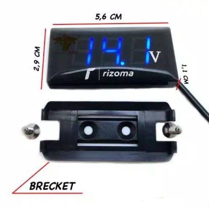 VOLT METER  AKI /VOLT METER RIZOMA AKI MOTOR VOLT METER DIGITAL universal