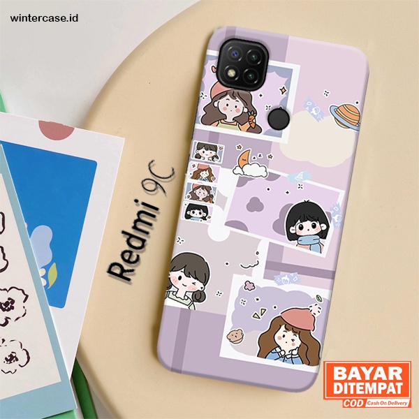 Wintercase - Casing Xiomi Redmi 9c- Casing Xiomi redmi 9c - Case Kemasan Rokok - Hardcase 3D - Case 