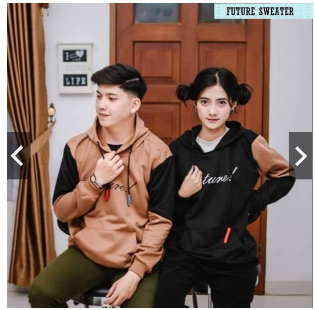 The bad sweater jaket pakaian dewasa fashion remaja hoddie