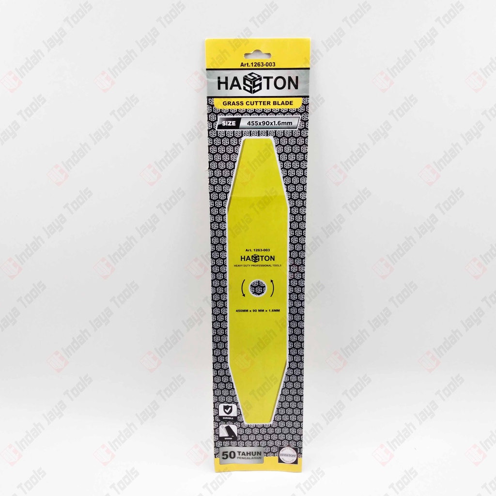 HASSTON 1263-003 Mata Pisau Potong Rumput 455 mm Brush Cutter Blade