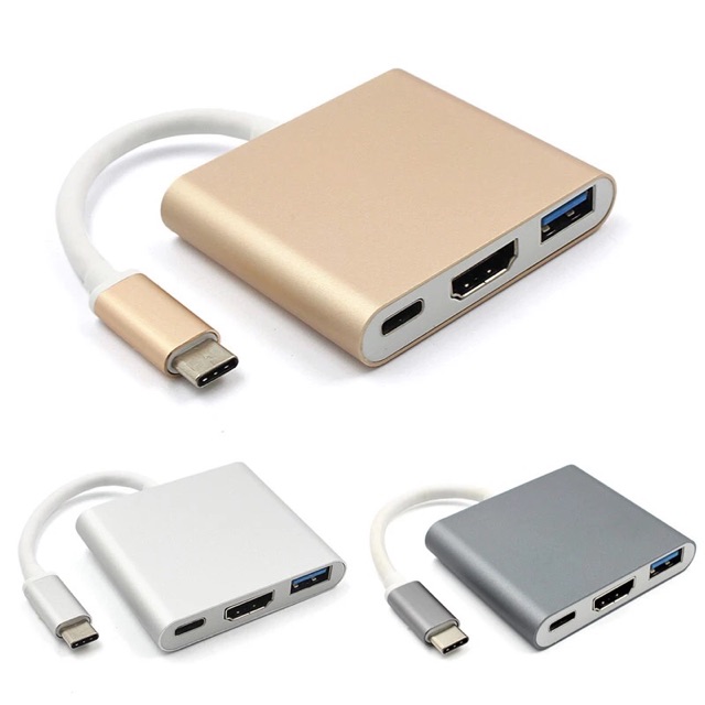 Type C USB toHDMI USB3.0 Type-C to HDMI Charger Adapter for Apple Macbook pro and Google Chromebook
