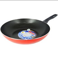 Teflon Maxim/ Wajan Maxim Teflon 28cm/ FRYPAN STIR FRY 28 CM VALENTINO MAXIM TEFLON BATAM