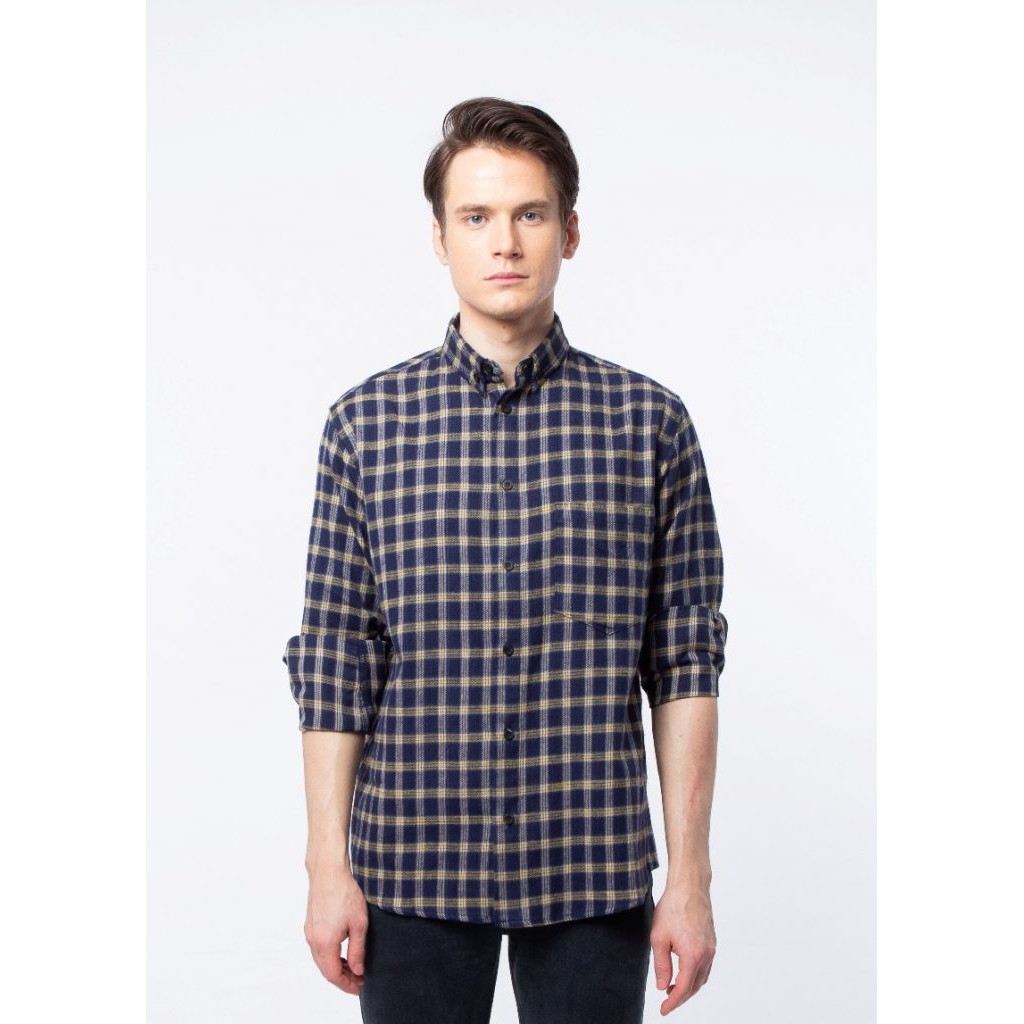 

Erigo Flannel Ikarai Navy