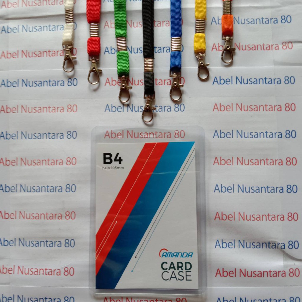 

Paket Card Case B4 dengan Tali Kait 1cm