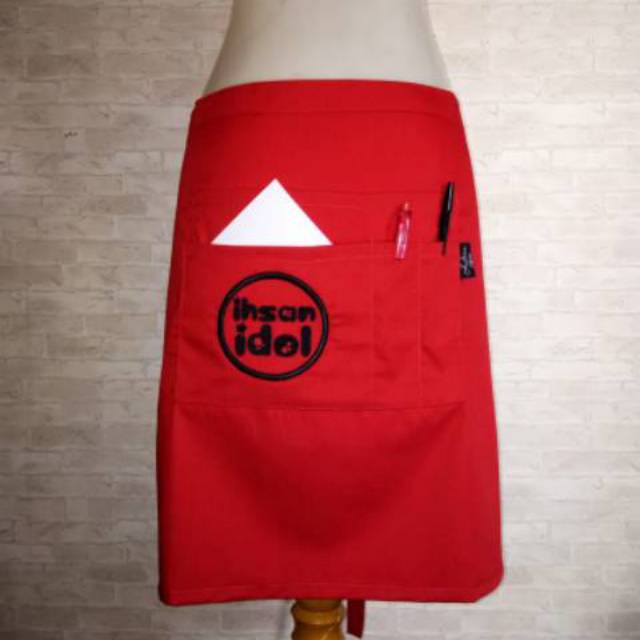 Celemek / Apron Setengah Badan / Helf Apron / Celemek Pinggang