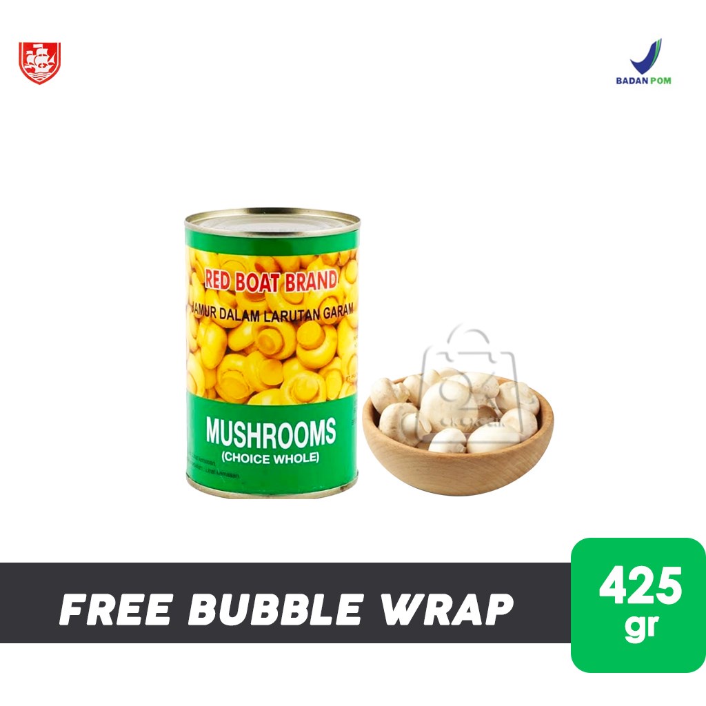 

Red boat Mushroom / Jamur Kancing Kaleng ( 425gr )