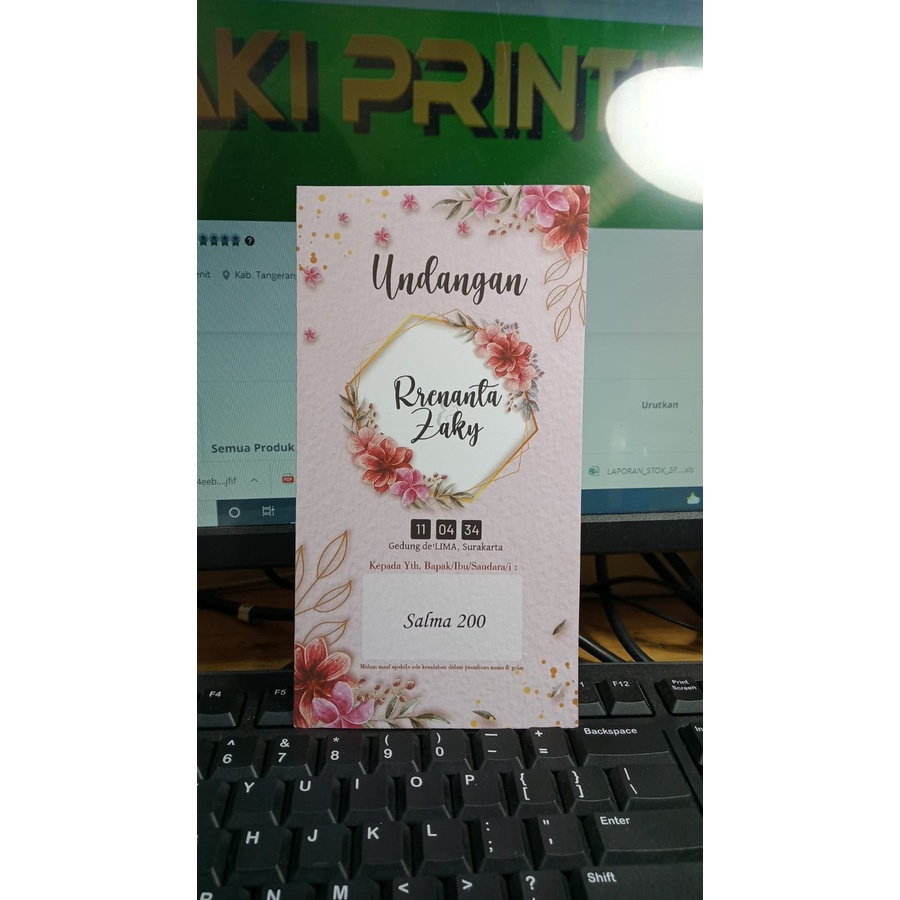 

Blangko undangan Salma 200 Free file setting