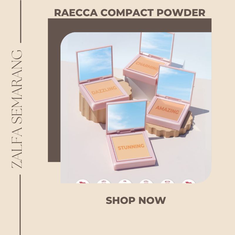 (Readystok) RAECCA Instant Blurring Compact Powder