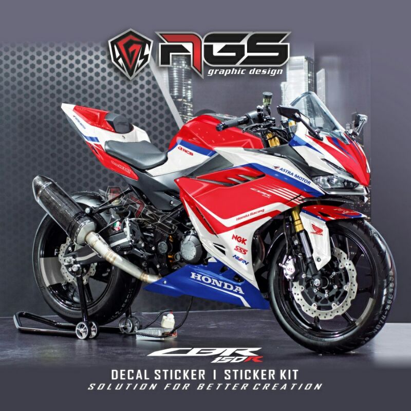 Decal Sticker CBR150R 2021 / AllNew CBR150R / CBRK45R / Dekal Full Body CBR / Decal CBR ART / Decal 