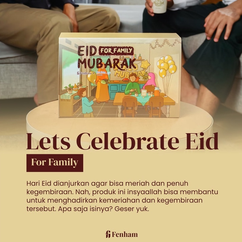 Hampers Lebaran for Family / Parcel Lebaran / Fenham Islamic Gift