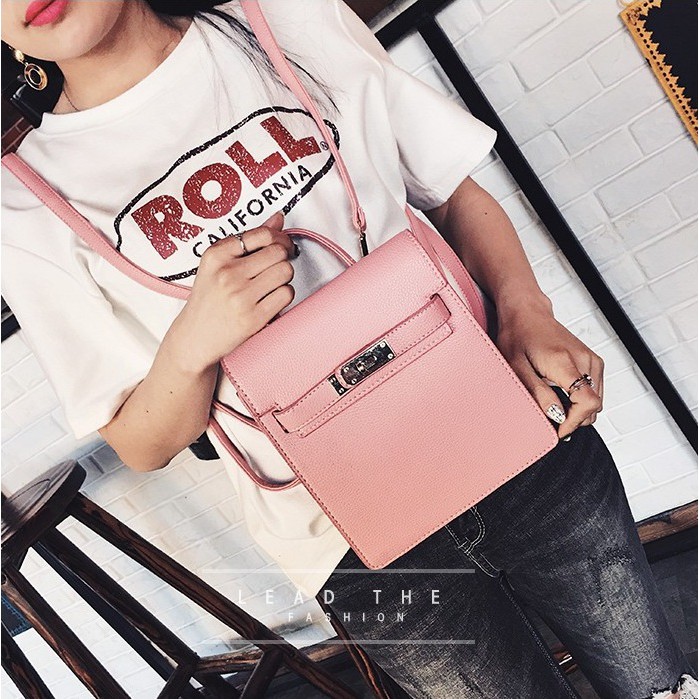 backpack ransel FOREVER21  import studded lucu murah tas sekolah kuliah