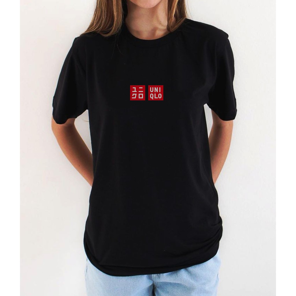 Barang Mantan Kaos Wanita Katun / Baju Atasan Wanita - Kaos Uniqlo