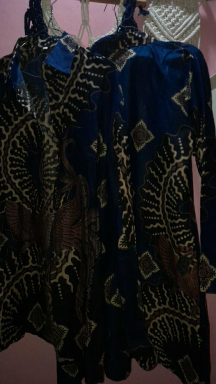 Ramabatik - (cod) Batik Couple Tunik Kemeja Terlaris Ready Seragam