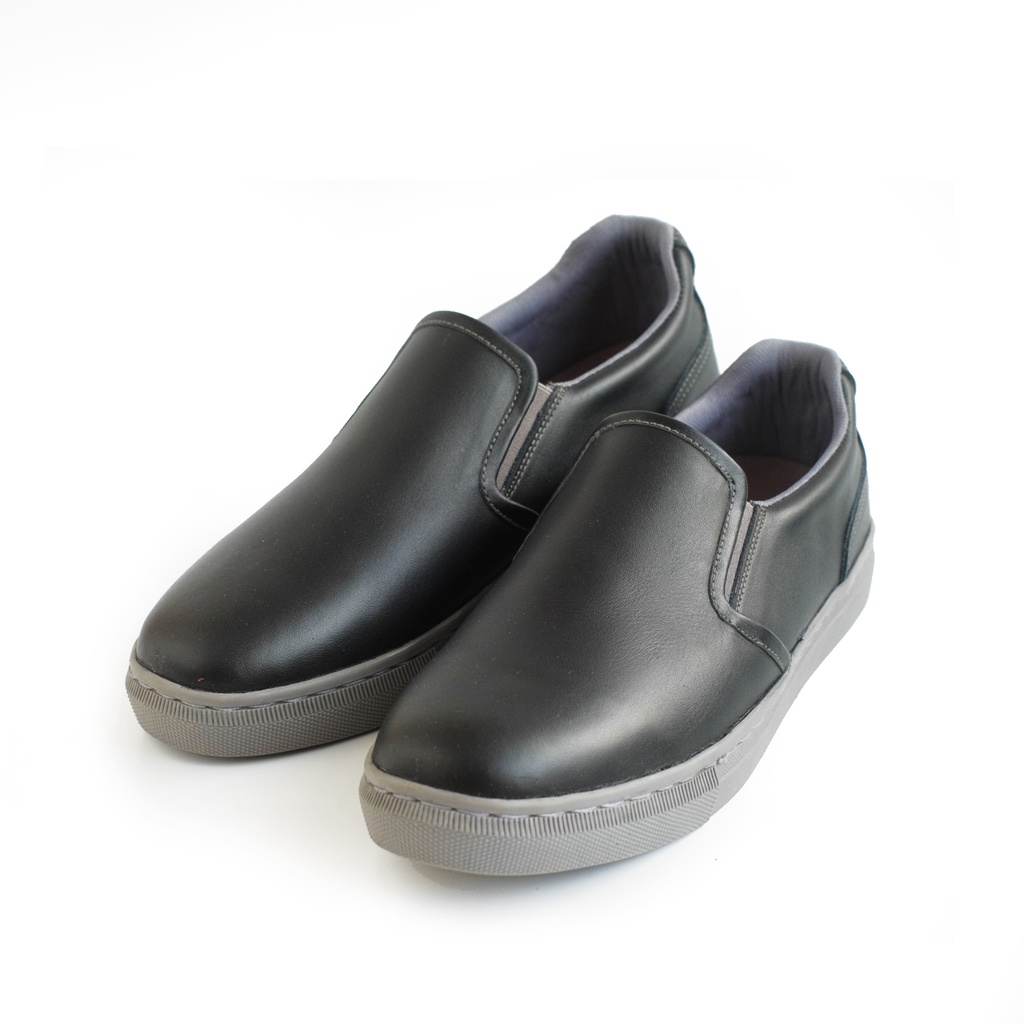 Sneakers Slip on - Winshor - Hilton Black Grey