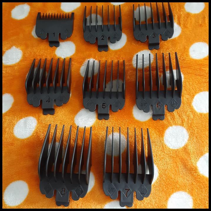 Best Seller 8 Pcs Sepatu Ukuran Mata Mesin Cukur Rambut