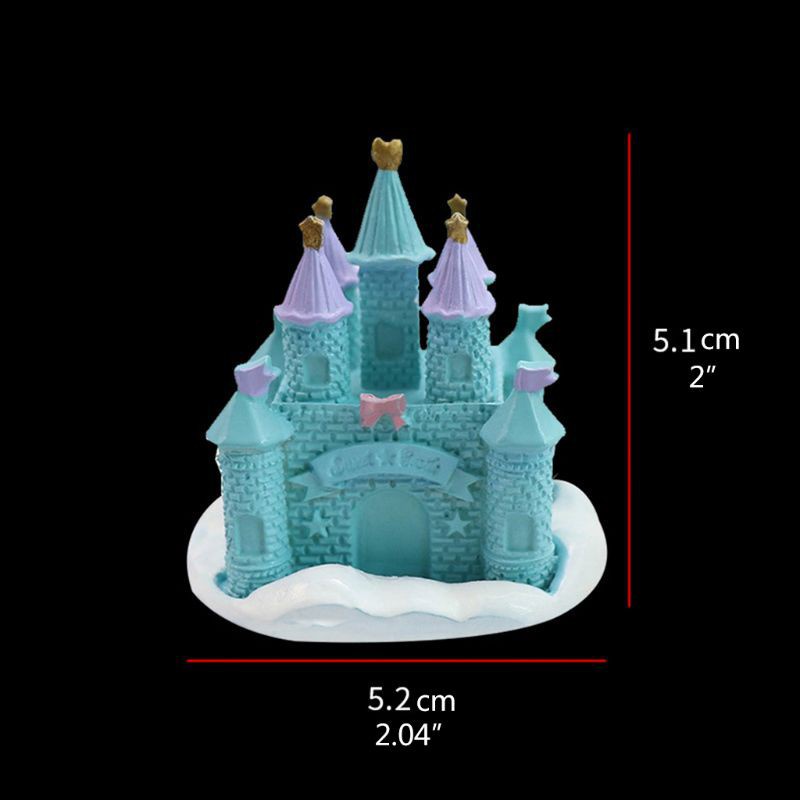 Cetakan Resin Epoksi Bentuk Istana Bahan Silikon Untuk Dekorasi